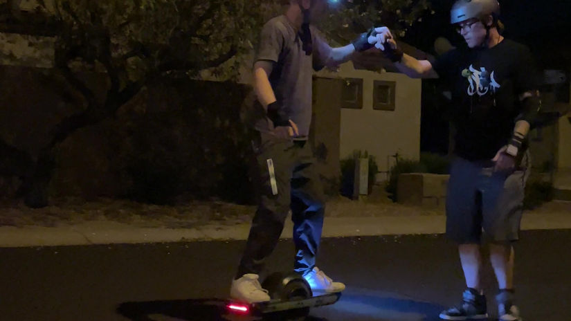 Teaching Onewheel